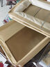 禧天龍布藝收納箱家用抽屜衣柜衣服褲子分隔儲物整理箱 47*28*20cm 【加大號米色】 甄選面料【超大容量 分類(lèi)整理】 曬單實(shí)拍圖