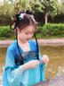 栢啟歆漢服頭飾女童發(fā)夾一體式古風(fēng)發(fā)箍懶人假發(fā)包盤發(fā)古裝表演兒童 小兼霞發(fā)髻+小橘子發(fā)夾 曬單實拍圖