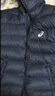 asics亞瑟士童裝冬季中大兒童保暖連帽輕薄羽絨服【贈(zèng)收納袋】 001黑色 140 cm 曬單實(shí)拍圖