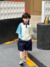 G.DUCKKIDS小黃鴨兒童Polo衫男童短袖t恤夏季中大童衣服翻領(lǐng)男孩半袖上衣 粉色 120 尺碼5~6歲【110-120cm】 曬單實(shí)拍圖