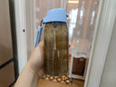特百惠（Tupperware）樂(lè )趣550ml男女學(xué)生大容量運動(dòng)便攜翻蓋直飲塑料水杯子父親節禮物 冰沙紫550ml 曬單實(shí)拍圖