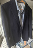 Navigare意大利小帆船休閑西裝男士春季羊毛西服外套時(shí)尚通勤輕商務(wù)單西男 海軍藍 L 碼 曬單實(shí)拍圖