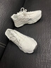 AJBR男鞋2025夏季新款透氣網(wǎng)面防臭運(yùn)動鞋男士百搭跑步休閑小白鞋子男 白灰-高檔男鞋 41 曬單實(shí)拍圖