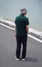 太平鳥男裝POLO衫男【涼感】索羅娜翻領(lǐng)短袖 綠色（修身）第二批  XL  曬單實(shí)拍圖