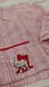 野獸派家居（tbh）三麗鷗Hello Kitty天絲棉家居服套裝四季可外穿條紋睡衣 短款  S 曬單實拍圖