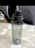 希樂(lè )（cille）塑料水杯大容量tritan夏季男女學(xué)生運動(dòng)健身便攜刻度茶水分離杯子 曬單實(shí)拍圖
