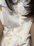 棉之雪睡衣女生夏季短袖公主風(fēng)娃娃領(lǐng)甜美可愛(ài)廚師餅餅學(xué)生家居服兩件套 花邊黃色【套裝】 M 【80斤-100斤】 曬單實(shí)拍圖