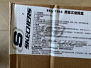 斯凱奇（Skechers）暮光鞋丨2025新品運動跑鞋男女款高回彈輕質吸震綁帶休閑鞋 男款-黑色/灰色/BKGY 42 曬單實拍圖