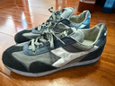 Diadora迪亞多納男女鞋歐產(chǎn)運動(dòng)鞋臟蠟石洗休閑鞋做舊跑步鞋 EQUIPE 綠色 / 70147 42.5 曬單實(shí)拍圖