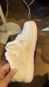 耐克NIKE緩震板鞋女空軍一號 AIR FORCE 1運動(dòng)鞋HV5992-111白粉38 曬單實(shí)拍圖