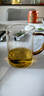 青蘋果耐熱玻璃水杯465ml四只 四色把手玻璃杯 圍爐煮茶杯牛奶杯 曬單實(shí)拍圖