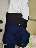 【59元3件】男裝短袖T恤男2025新款純色百搭圓領(lǐng)打底衫休閑簡(jiǎn)約半 白色+黑色+藏青 2XL 【建議125-140斤】 曬單實(shí)拍圖