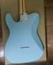 FENDER芬德日產(chǎn)Junior Collection系列小尺寸款Telecaster電吉他芬達(dá) 37英寸5680102304 啞光達(dá)芙妮藍(lán) 曬單實(shí)拍圖