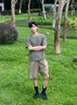 LAZY DAY TREND戶(hù)外山系防曬速干T恤男夏季寬松休閑輕量化涼感工裝短袖 叢林綠 XL 曬單實(shí)拍圖