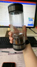 XKJ日本水杯茶水分離泡茶杯男女便攜車(chē)載杯子雙層過(guò)濾玻璃杯 金屬系列【槍灰色】（360mL） 曬單實(shí)拍圖