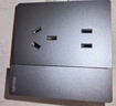 飛利浦（PHILIPS）開關(guān)插座面板S20灰86型斜5五孔墻壁插座家用暗裝電工電料二三插座 大間距五孔插座（10A）10只 曬單實拍圖