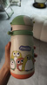 babycare小企鵝兒童保溫杯嬰幼兒寶寶保溫奶瓶水壺學(xué)飲直飲吸管杯兒童水杯 贈(zèng)直通吸嘴- 背帶款淺嗬綠450ml 曬單實(shí)拍圖