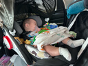 貓頭鷹妙轉(zhuǎn)Ultra 兒童安全座椅0-7歲嬰兒寶寶坐椅嬰兒寶寶智能通風(fēng) 妙轉(zhuǎn)Ultra深空黑 曬單實拍圖