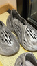 阿迪達(dá)斯yeezyfoam水泥灰椰子夏季清涼運(yùn)動(dòng)洞洞鞋IE4931UK842 曬單實(shí)拍圖