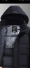 雅鹿羽絨服男2025冬季新款石墨烯保暖商務(wù)休閑爸爸裝加厚可脫卸帽外套 黑色【石墨烯+可脫卸連帽】 L (175) 【建議110-130斤】 曬單實(shí)拍圖