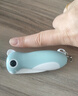鋒意可帶上高鐵的水果刀少女心陶瓷刀折疊便攜迷你小刀家用旅行用隨身 藍 北歐藍1個(gè) 曬單實(shí)拍圖