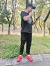 亞束亞束渦輪洞洞鞋戶外男沙灘涼鞋踩屎感靜音增高透氣厚底運動溯溪鞋 赤紅色 42 【正碼正拍】 曬單實拍圖