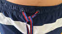 速比濤（Speedo）泳褲男復(fù)古系列男士撞色沙灘褲 戶(hù)外休閑運(yùn)動(dòng)高彈速干 深藍(lán)色 L 曬單實(shí)拍圖
