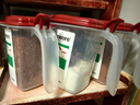 特百惠（Tupperware）大嘴蛙調(diào)料盒4個(gè)裝廚房調(diào)味盒塑料存儲(chǔ)調(diào)料罐保鮮盒帶勺子500ML*4 曬單實(shí)拍圖