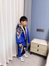 奧特曼衣服兒童套裝男童衣服加絨秋冬季新款中小童連帽外套帥氣兩件套潮 紅色 90 建議80-90cm1歲半-2歲 曬單實(shí)拍圖