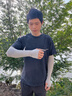 京厽日本品質(zhì)防曬冰袖男夏季袖套手袖冰絲護臂手臂薄手套開(kāi)車(chē)袖子寬松 黑-常規碼90-130斤M1F48冰袖 均碼 曬單實(shí)拍圖