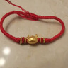周六福黃金轉(zhuǎn)運(yùn)珠女小龍包生肖龍紅繩七夕生日禮物定價(jià)A1711786約0.88g 曬單實(shí)拍圖