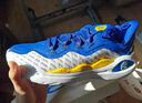 安德瑪（UNDERARMOUR）庫里CURRY 11男女情侶運動籃球鞋3027416 白色100 3027416-100 43 曬單實拍圖