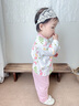 迪士尼兒童衣服男女孩童夏裝純棉透氣6-12個月寶寶套裝童裝兩件套 藍色米奇B款薄款 80 曬單實拍圖
