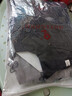 夢(mèng)嬌雪紡連衣裙女夏季2025新款假兩件短袖媽I媽氣質(zhì)小個(gè)子中長(zhǎng)裙針織 黑色 2XL (125-140斤) 曬單實(shí)拍圖
