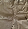駱駝（CAMEL）休閑戶外登山褲男防潑水直筒工裝褲 J14CA6L6645 卡其 XXXL 曬單實(shí)拍圖
