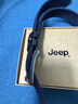 吉普（JEEP）免打孔針扣帆布編織高彈力褲腰帶男皮帶中秋節(jié)生日禮物送男友老公 曬單實(shí)拍圖