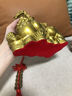 黃銅貔貅擺件一對(duì)招財(cái)公母男女銅貔貅聚財(cái)開(kāi)業(yè)財(cái)位送禮風(fēng)水店鋪 【一只】黃銅貔貅8.5（買1送9） 曬單實(shí)拍圖