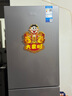 美的（Midea）182升/220升冰箱雙開(kāi)門(mén) 兩門(mén)三門(mén)小戶(hù)型家用 租房宿舍電腦溫控  節能省電小冰箱 國家補貼15% 【三門(mén)】BCD-220TM 曬單實(shí)拍圖