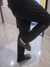 雅戈爾（YOUNGOR）西服褲男西裝褲TR褲褲子聚酯纖維粘纖氨綸新品 藏青VCHX310114FWA 37 180/92A 曬單實拍圖