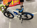 鳳凰（Phoenix）兒童自行車山地車男女學(xué)生腳踏車6-15歲童車 霸道 白藍(lán)色 20寸 曬單實拍圖