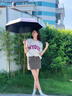 颯望德國(guó)防曬傘膠囊太陽(yáng)傘黑膠遮陽(yáng)傘防紫外線小巧便攜雨傘雙層防曬傘 【碎冰藍(lán)】100%冰感防曬-小巧便攜-久撐不累 曬單實(shí)拍圖