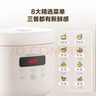 榮事達（Royalstar）電飯煲家用1-2人小電飯鍋迷你學生宿舍煮粥煲湯煮飯鍋智能預約多功能微壓2L帶蒸籠熱銷款RFB-S20N6 曬單實拍圖