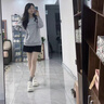 回力厚底小白鞋女板鞋春秋小眾設(shè)計(jì)休閑鞋子女厚底可愛大頭鞋 米卡其 35 曬單實(shí)拍圖