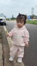 G.DUCKKIDS小黃鴨女寶寶秋裝女童套裝一歲嬰兒衣服小女孩春秋休閑衛(wèi)衣兩件套 粉紅色l兩件套 80 尺碼6-12月【75-85cm】 曬單實(shí)拍圖