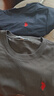 U.S. POLO ASSN.【懶人棉】t恤男夏季短袖寬松白小T純色男士打底衫半袖父親節禮物 曬單實(shí)拍圖