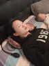 正芙堂德國品質(zhì)枕頭護頸枕睡眠頸椎病深度睡眠專(zhuān)用艾草頸椎枕電加熱艾灸 氣囊艾草頸椎枕 軟絨粉紫 曬單實(shí)拍圖