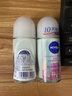 妮維雅（NIVEA）花漾邂逅煥亮走珠液 甜蜜奇跡50ml*2（腋下止汗露 抑汗干爽） 曬單實拍圖