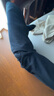 李寧紳適褲|通勤商務(wù)男子25新款夏季薄款速干抗皺高彈耐磨直筒休閑褲 【25新款紳適褲】黑色-1 L 曬單實(shí)拍圖