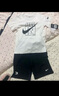 NIKE3BRAND 耐克童裝純棉【短袖T恤+短褲2件套】夏季兒童運動套裝 曬單實拍圖