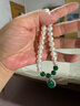 老鳳祥淡水珍珠項鏈女士水滴玉髓吊墜母親節(jié)生日禮物送送媽媽婆婆長輩 水滴玉髓珍珠項鏈 曬單實拍圖
